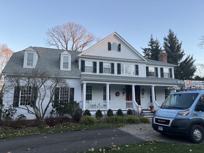 Pella Architect Double Hung Window Replacment In Ridgefield, CT